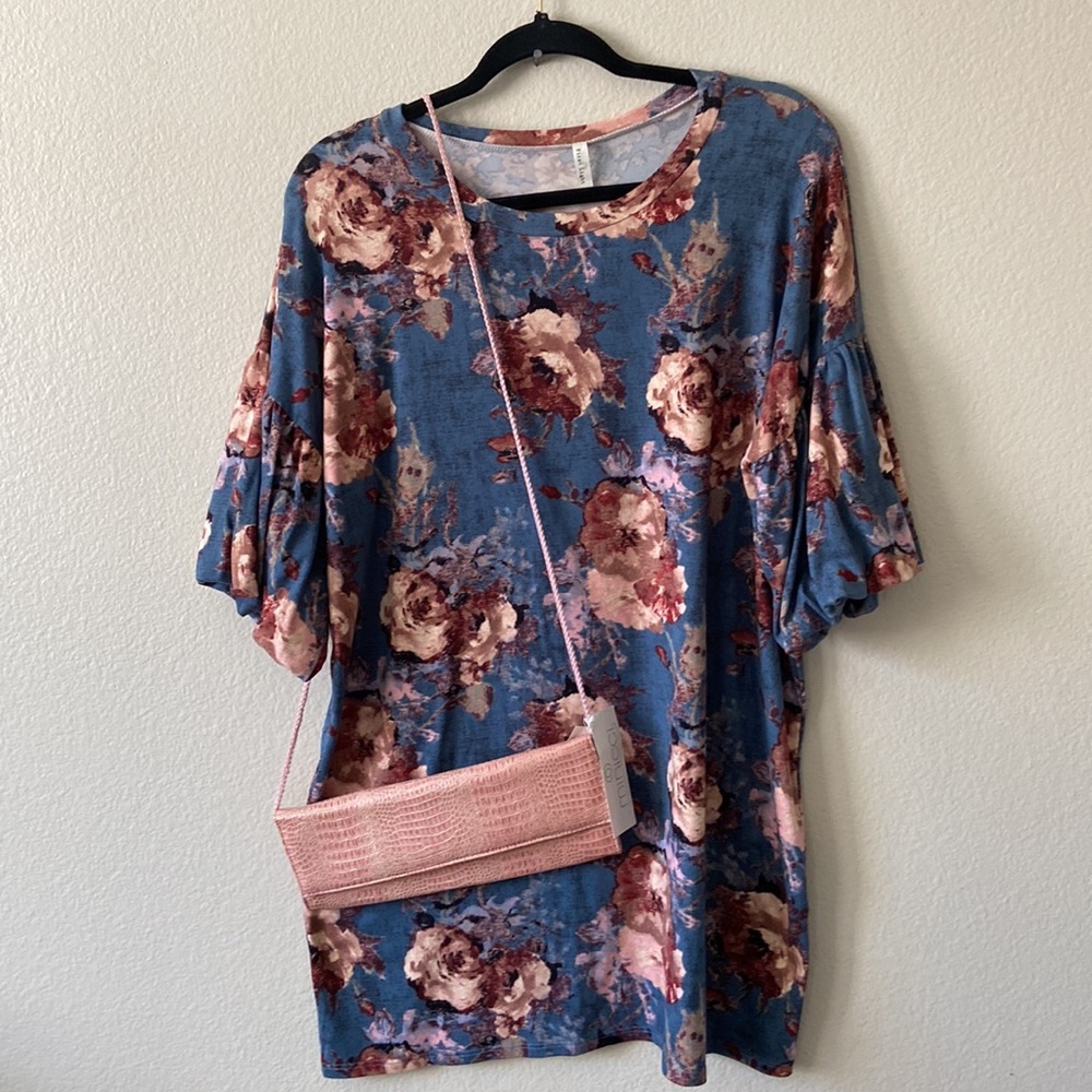 Floral Tunic or Mini Dress